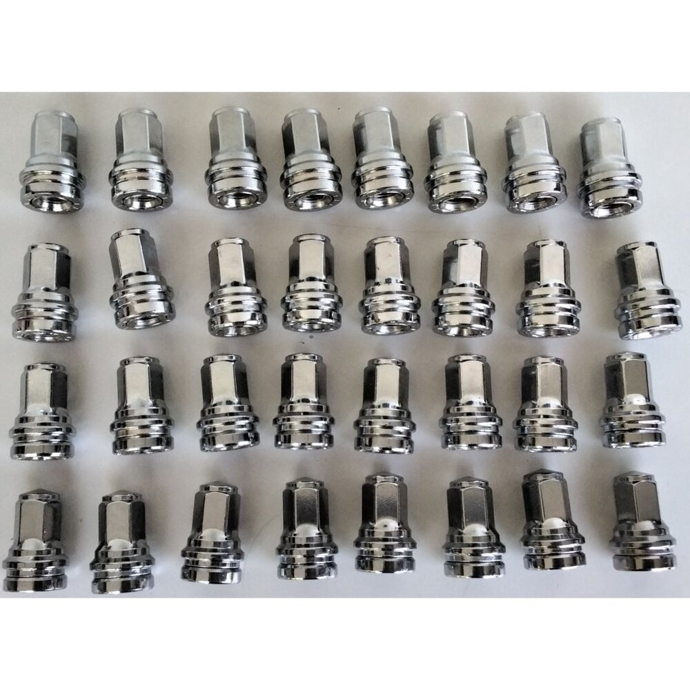 (32) 14 x 1.50 Ford Super Duty Lug Nut with washer 861148 chrome